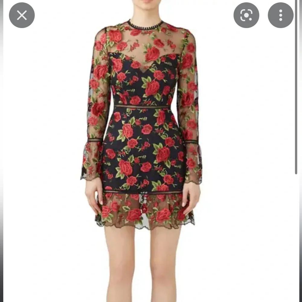 Beautiful rose dress by Saylor NY - Picture 3 of 10